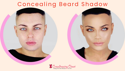 Crossdressing Preparation: Concealing Beard Shadow